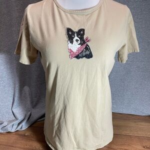 Bit & Bridle Tan and Black Dog Clothing